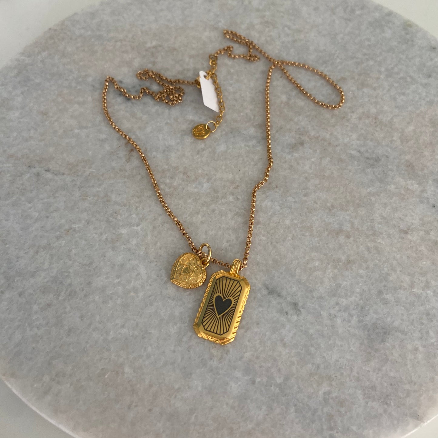 Ketting met hartjes