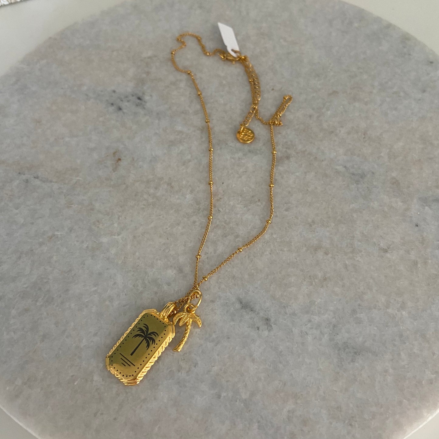 Ketting met palmboom
