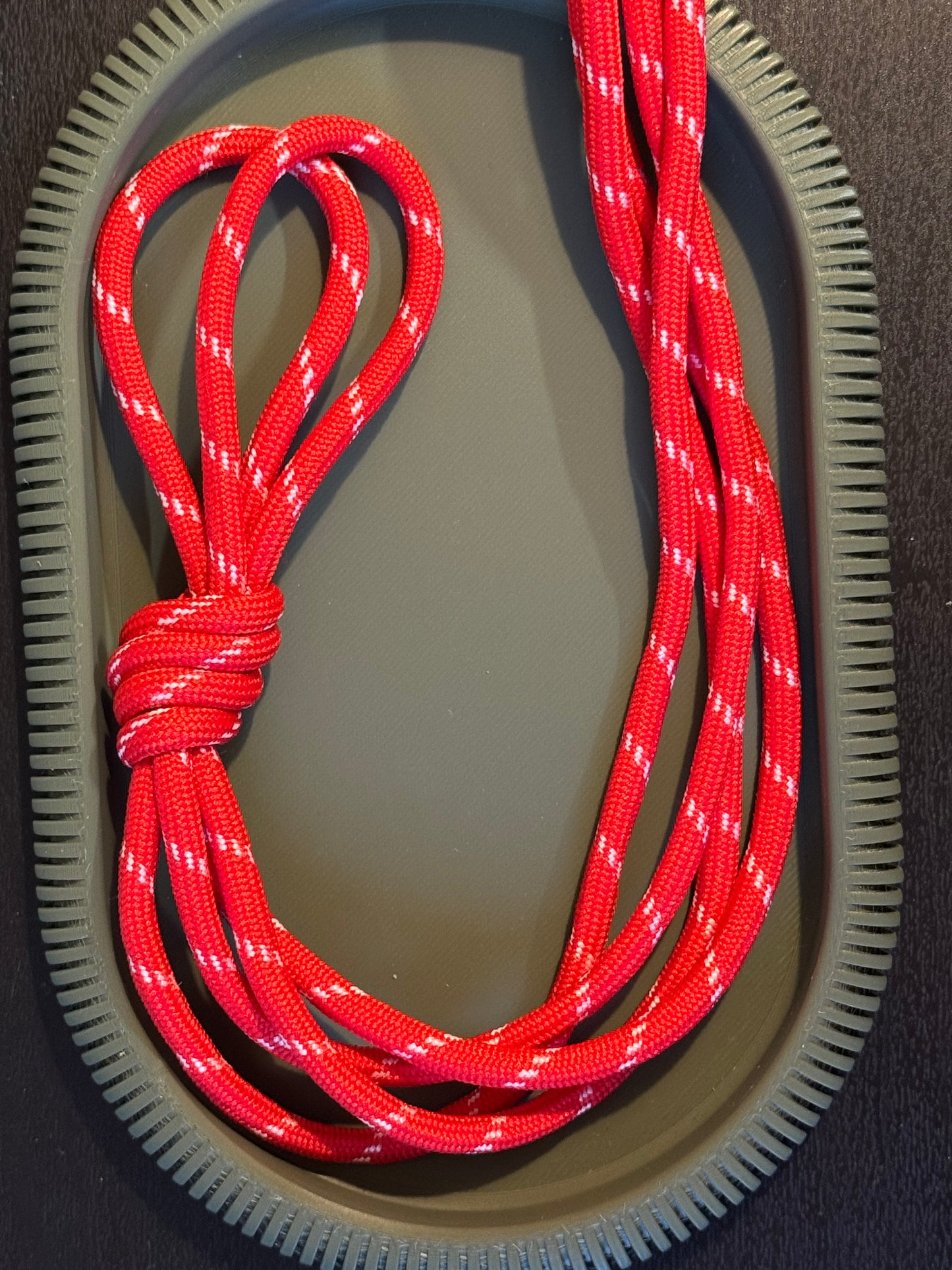 Paracord (2 stuks) -> streepjes rood
