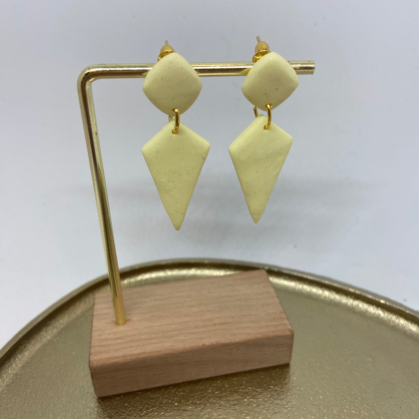 Oorbellen " Vanille 2"