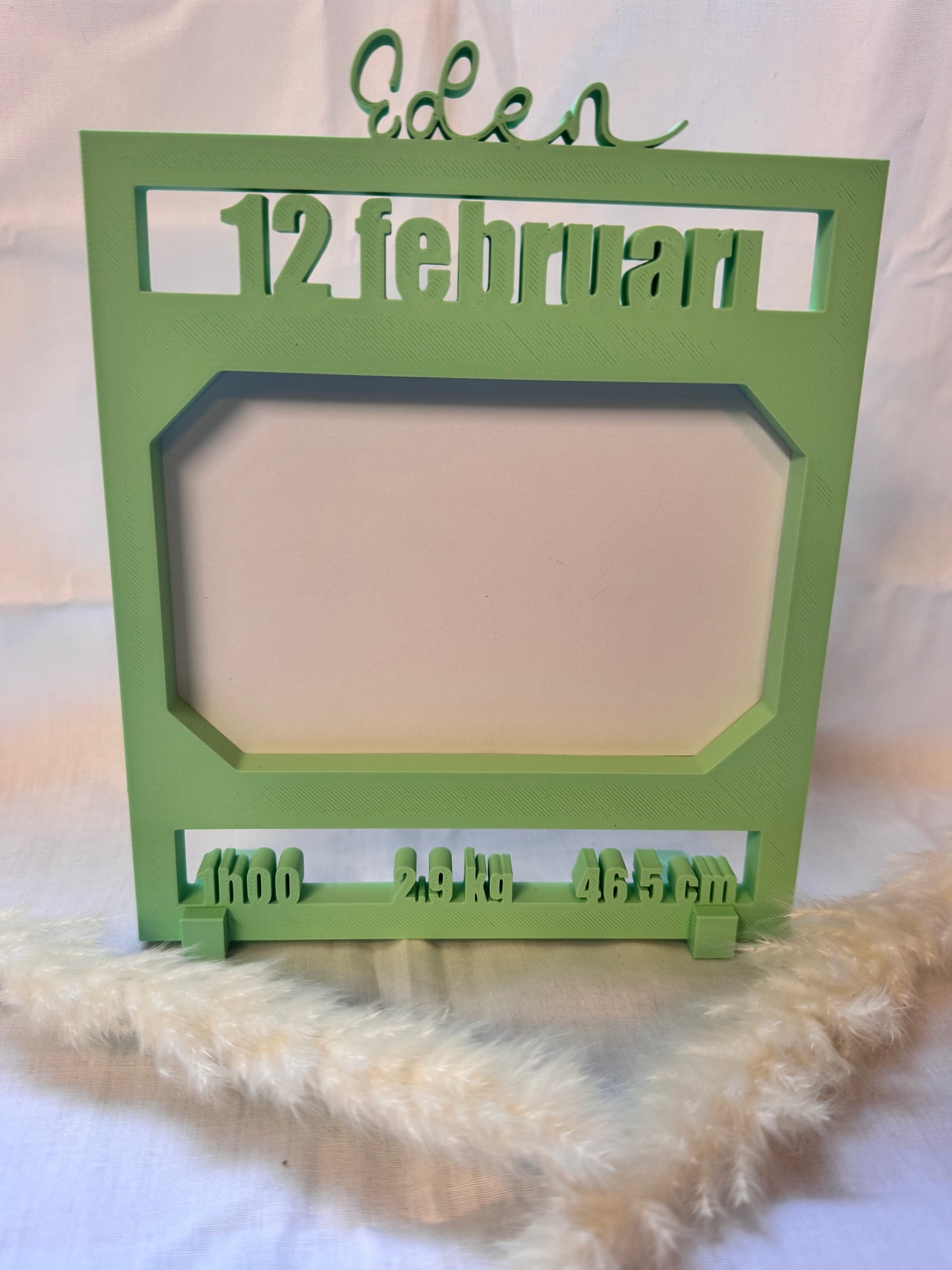 Fotokader geboorte (liggend)