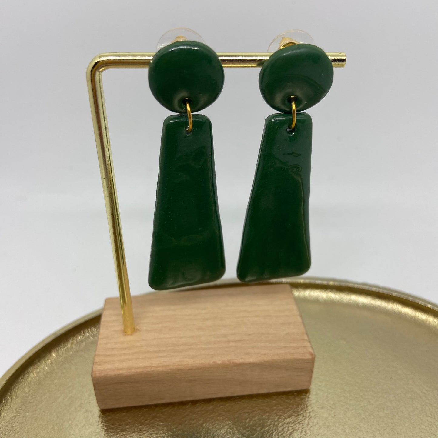 Oorbellen "groen 2"