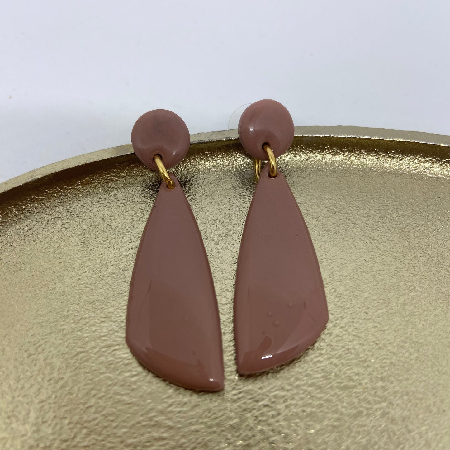 oorbellen "mauve 2"