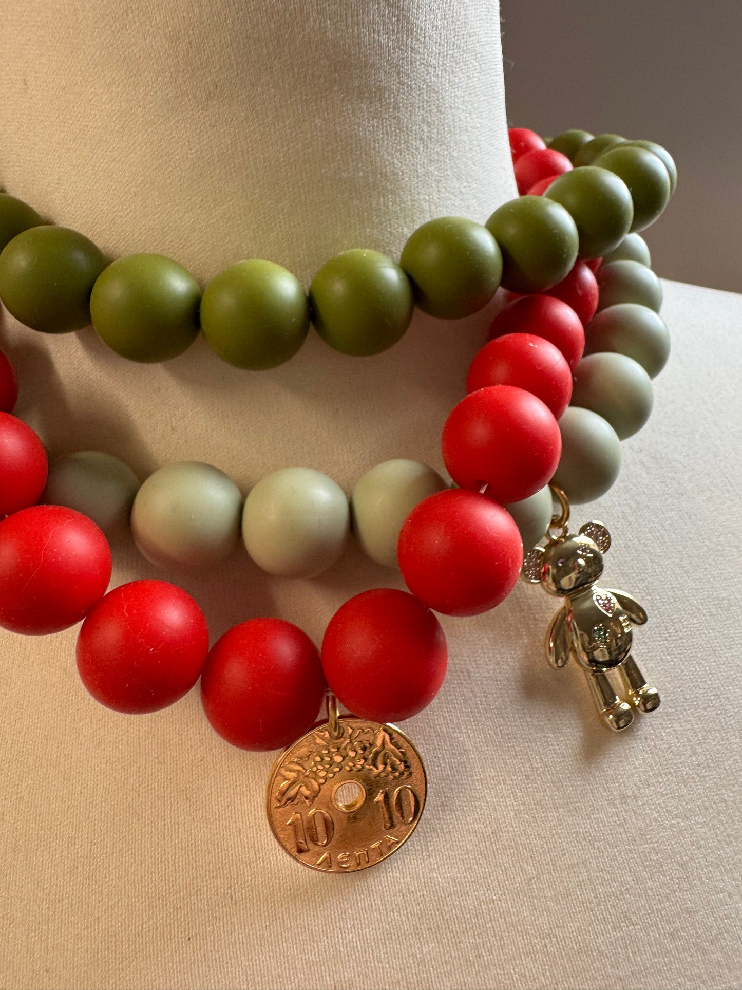 Bead & Bold (scarlet rood)