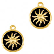 Ketting afziend oog (gold - white) -> nieuw product "zon"