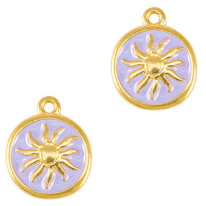 Ketting afziend oog (gold - white) -> nieuw product "zon"