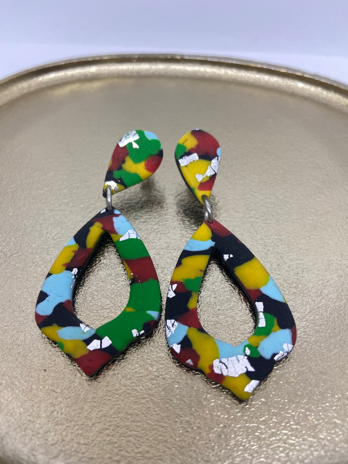 Oorbellen "multicolor 1"