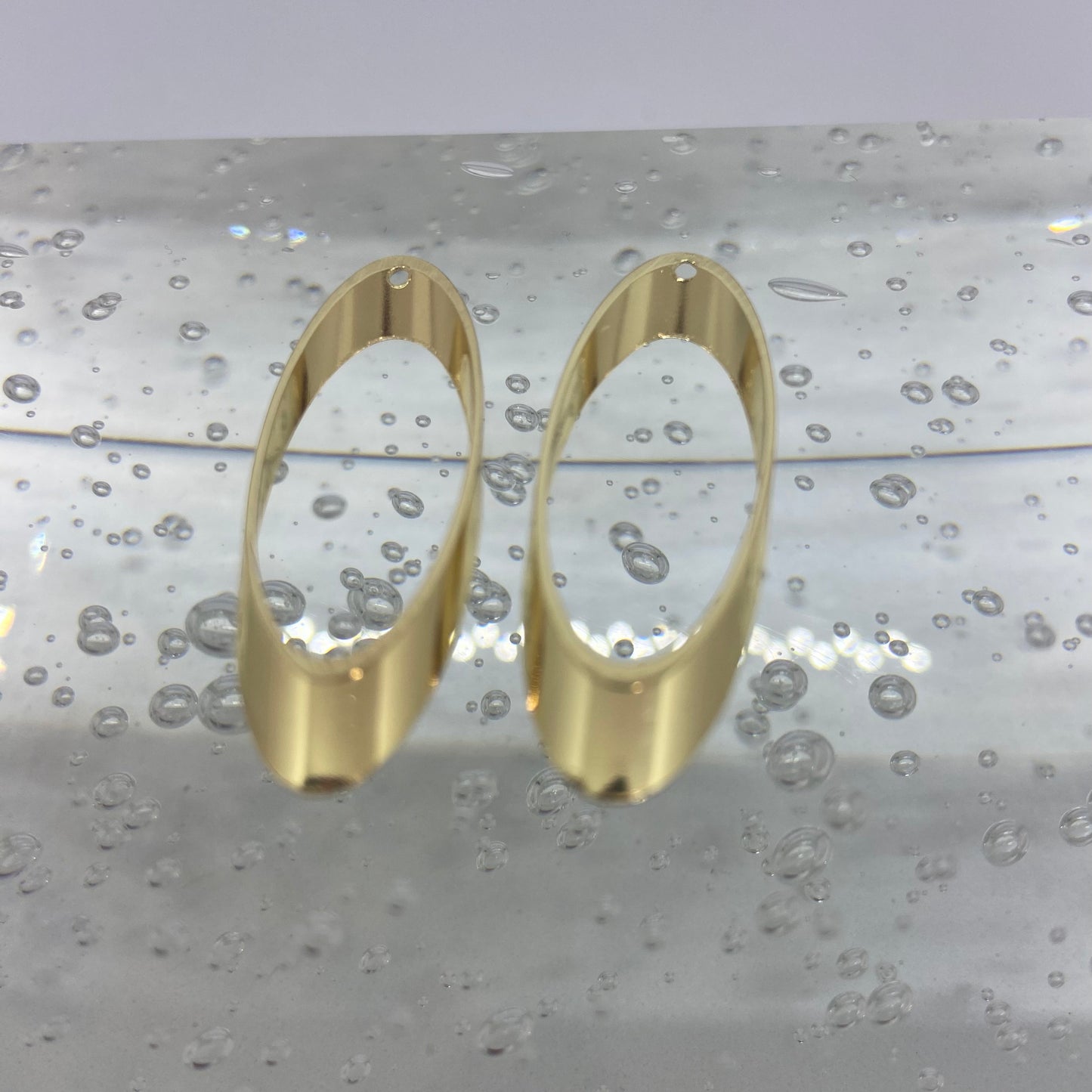 Mix & Match -> Hangertje (oval Goud)