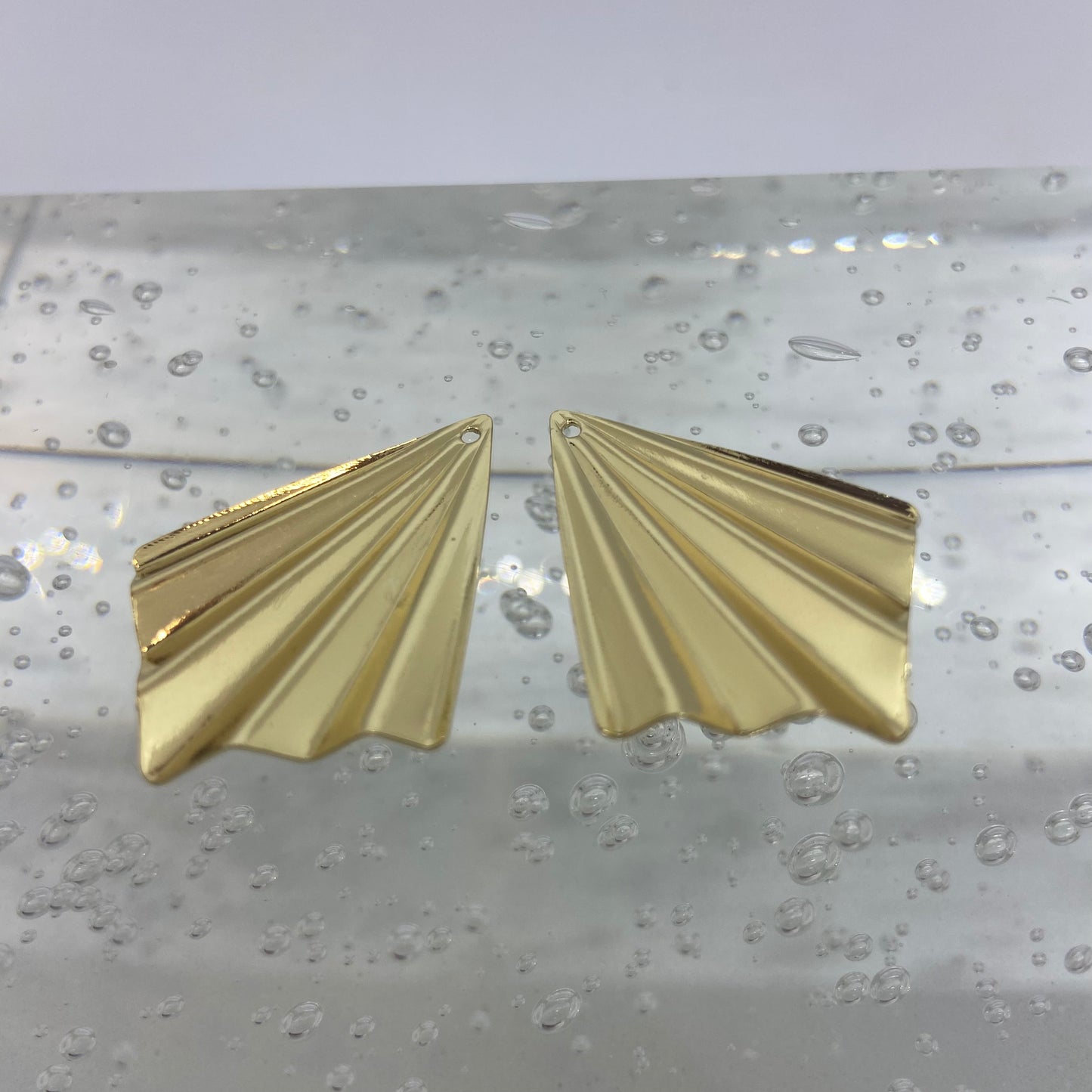 Mix & Match -> Hangertje (irregular rhombus Goud)