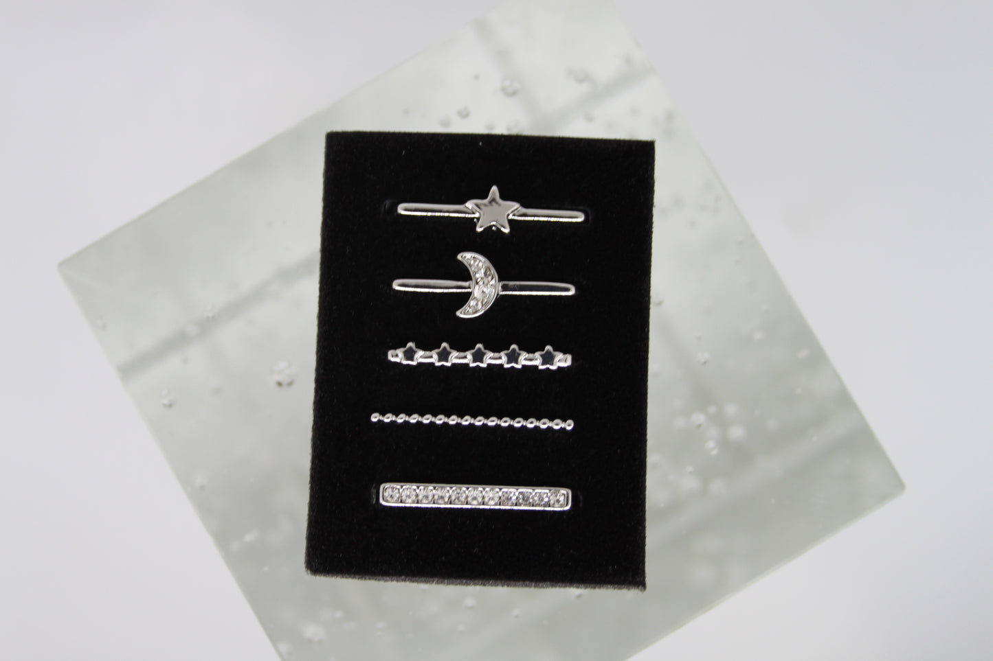 Horlogeband ornament "zilver 1"