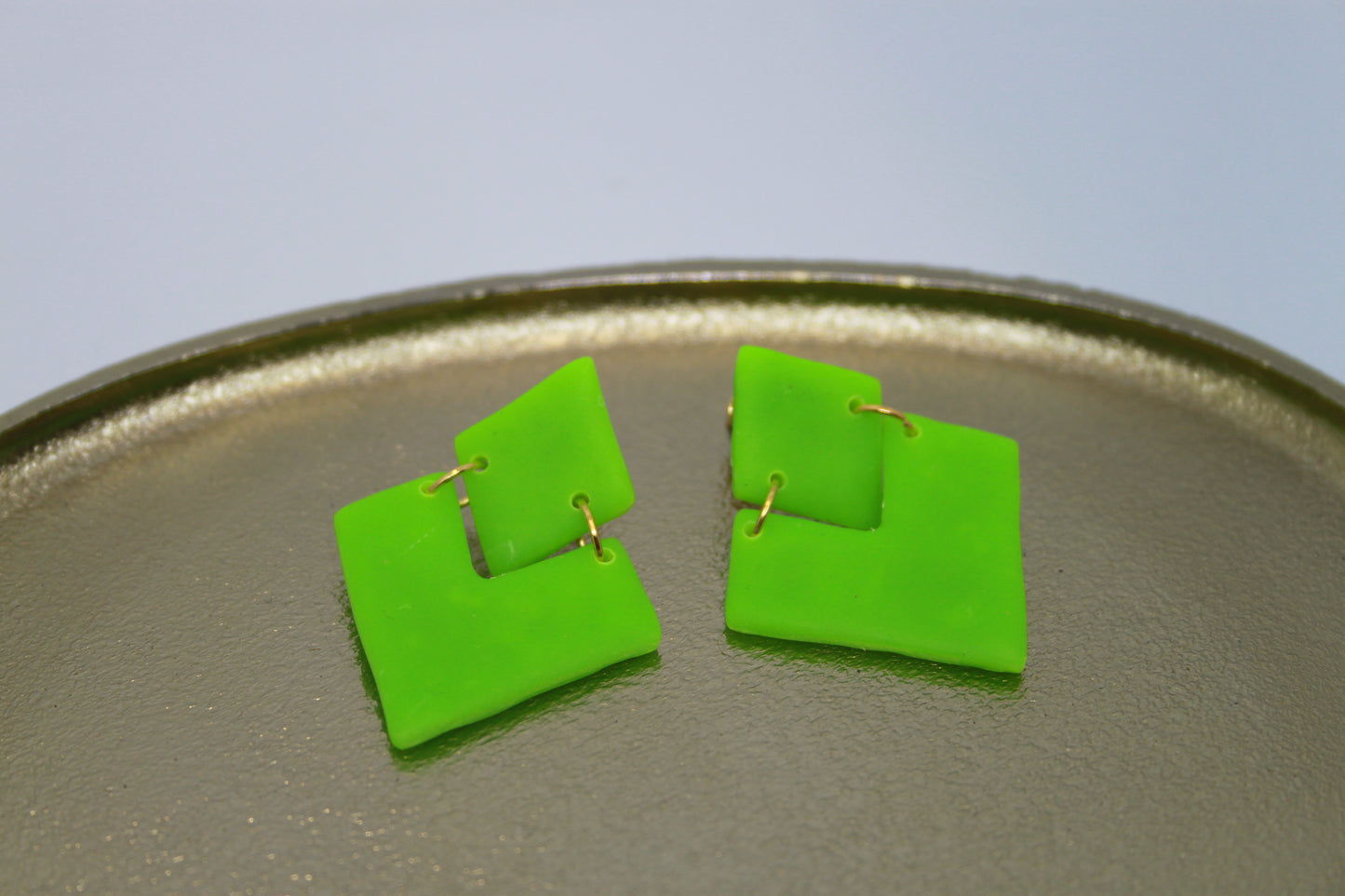 Oorbellen Fluo-groen 3
