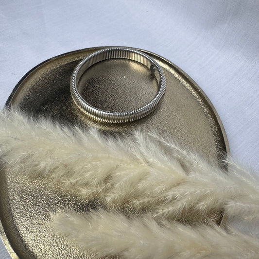 Armband zilver (stainless steel) ~> smal