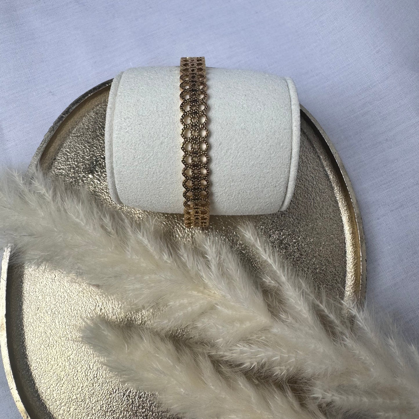 Armband goud (stainless steel) ~> bangle