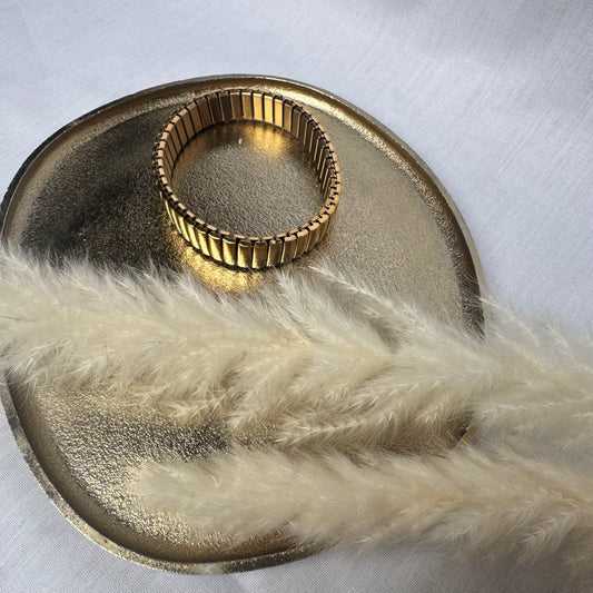 Armband goud (stainless steel) ~> breed