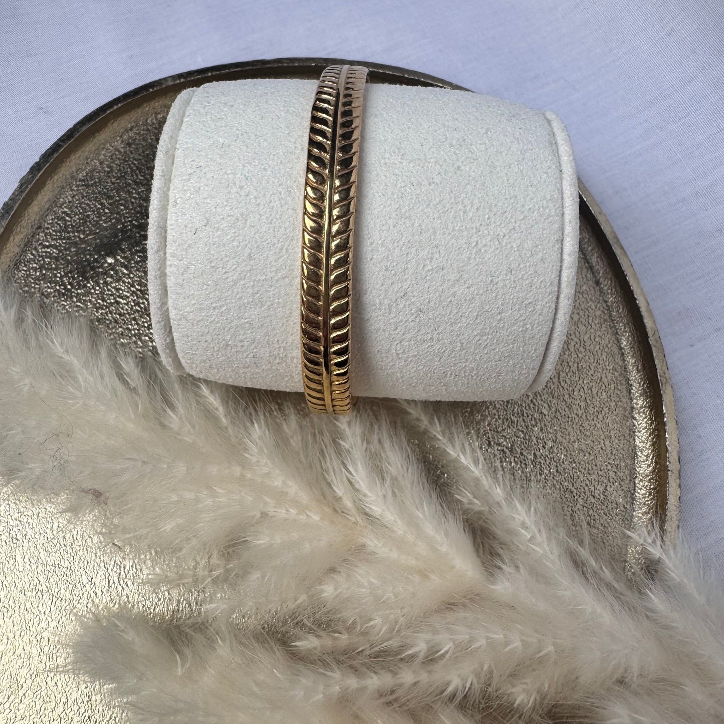 Armband goud (stainless steel) ~> bangle