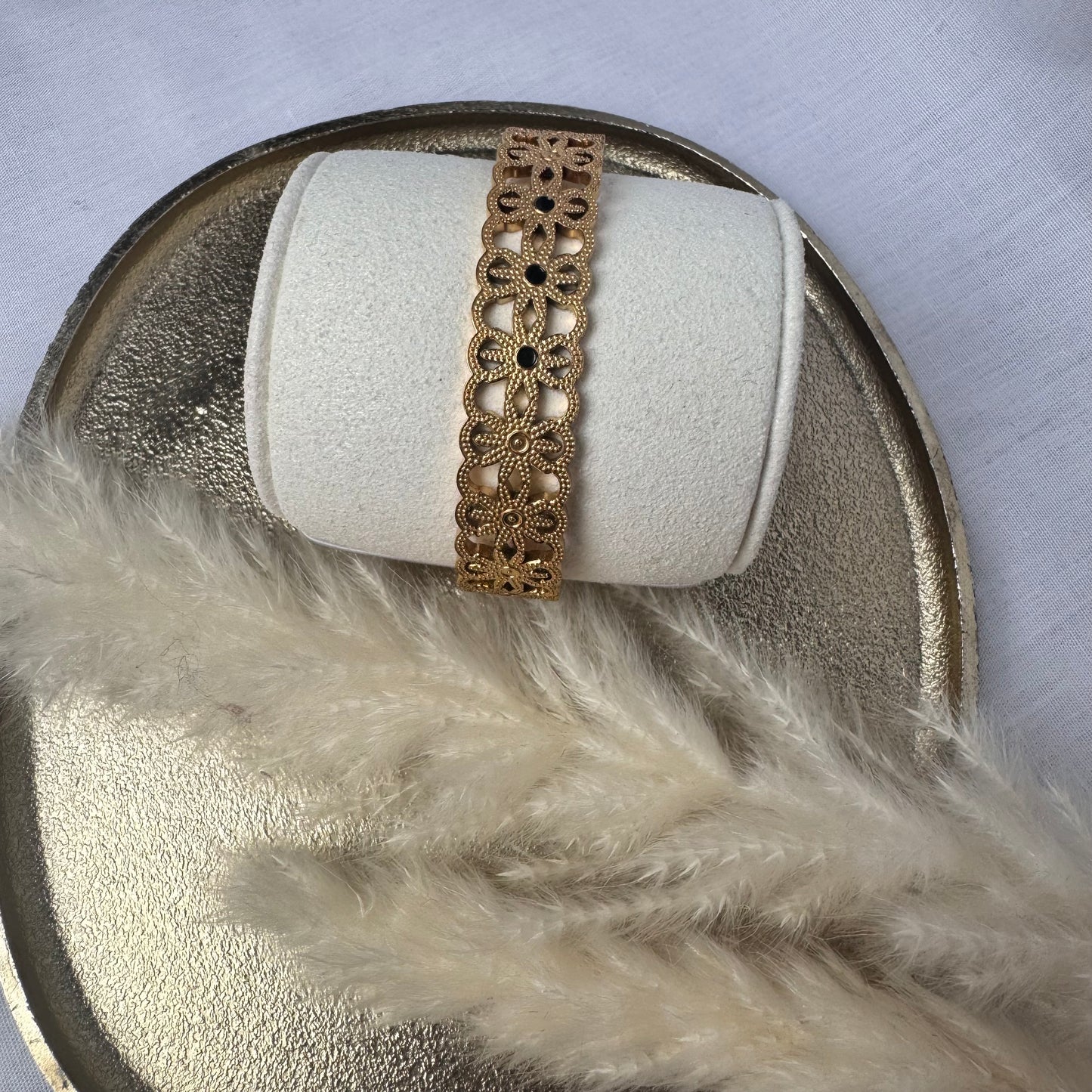 Armband goud (stainless steel) ~> bangle