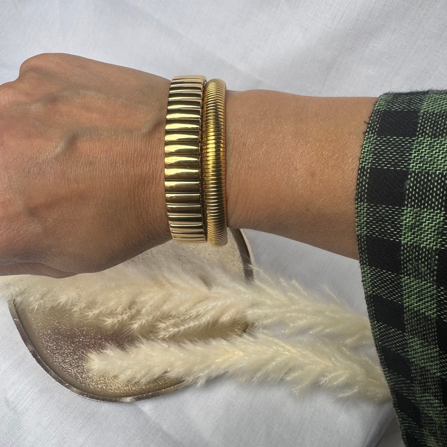 Armband goud (stainless steel) ~> smal