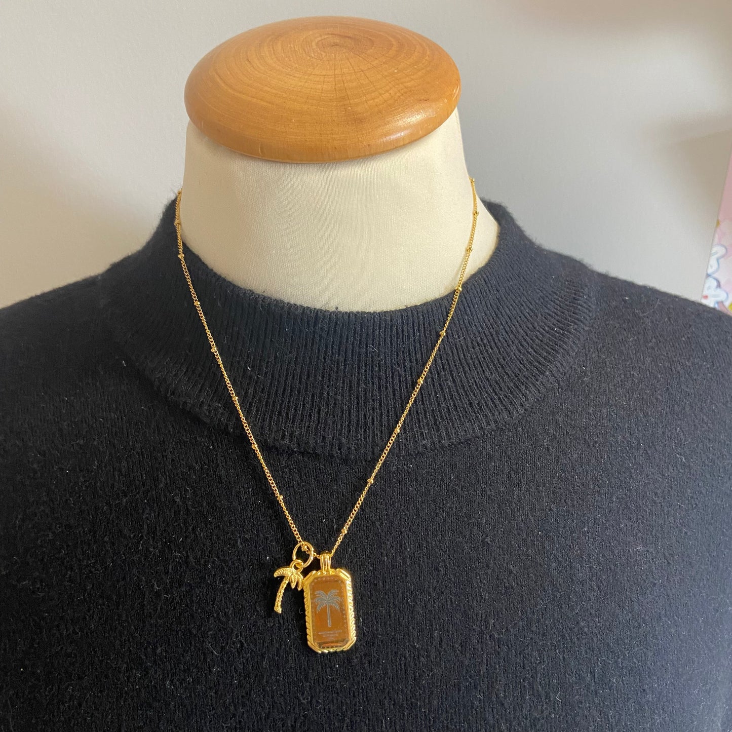 Ketting met palmboom