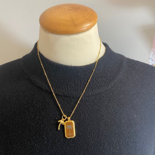 Ketting met palmboom