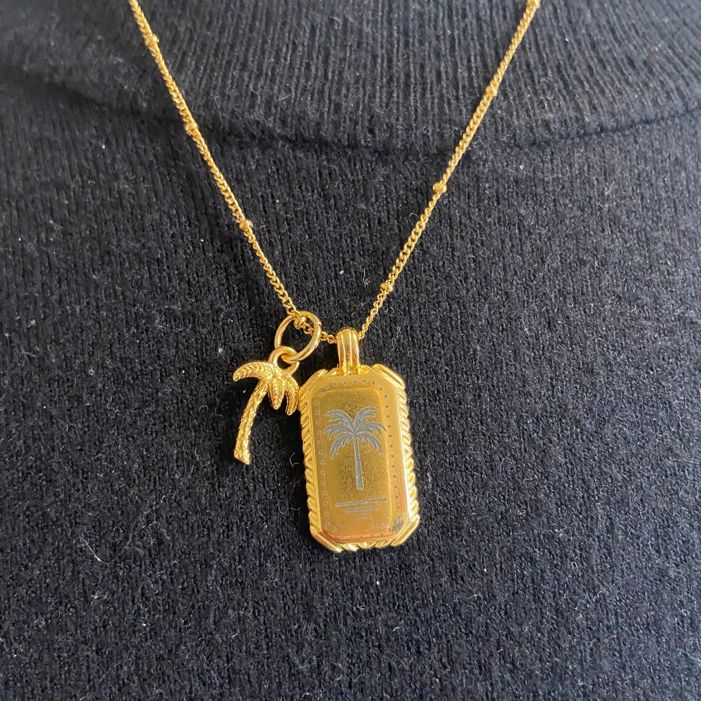Ketting met palmboom