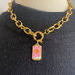 ketting roze zon