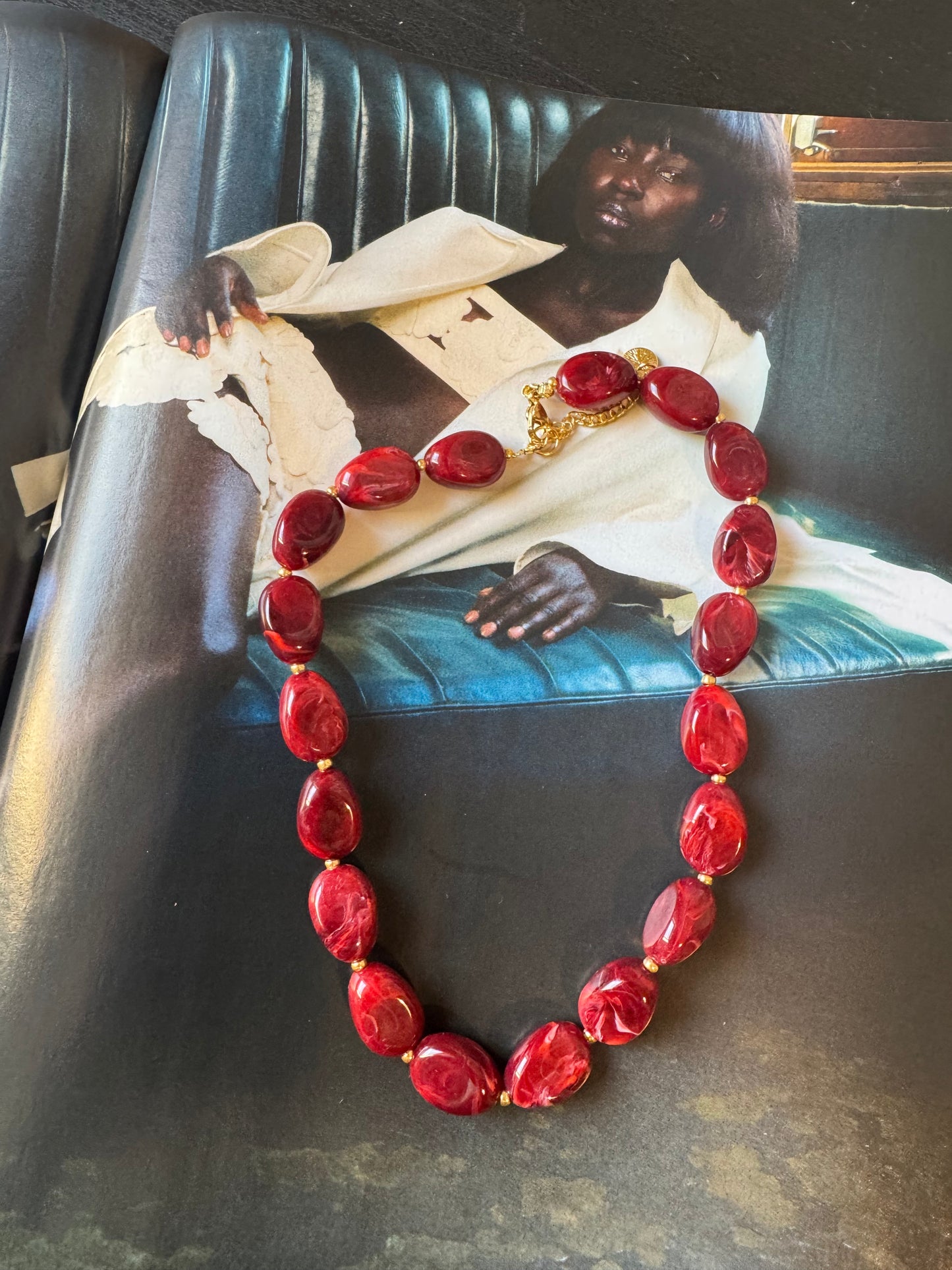 Bead & Bold (burgundy)