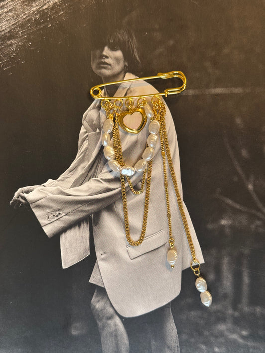 Broche (ketting wit)