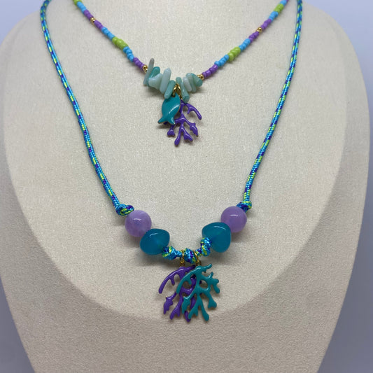 Ibiza Fiesta: blauw / groen / paars