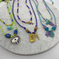 Ibiza Fiesta: blauw / groen / paars