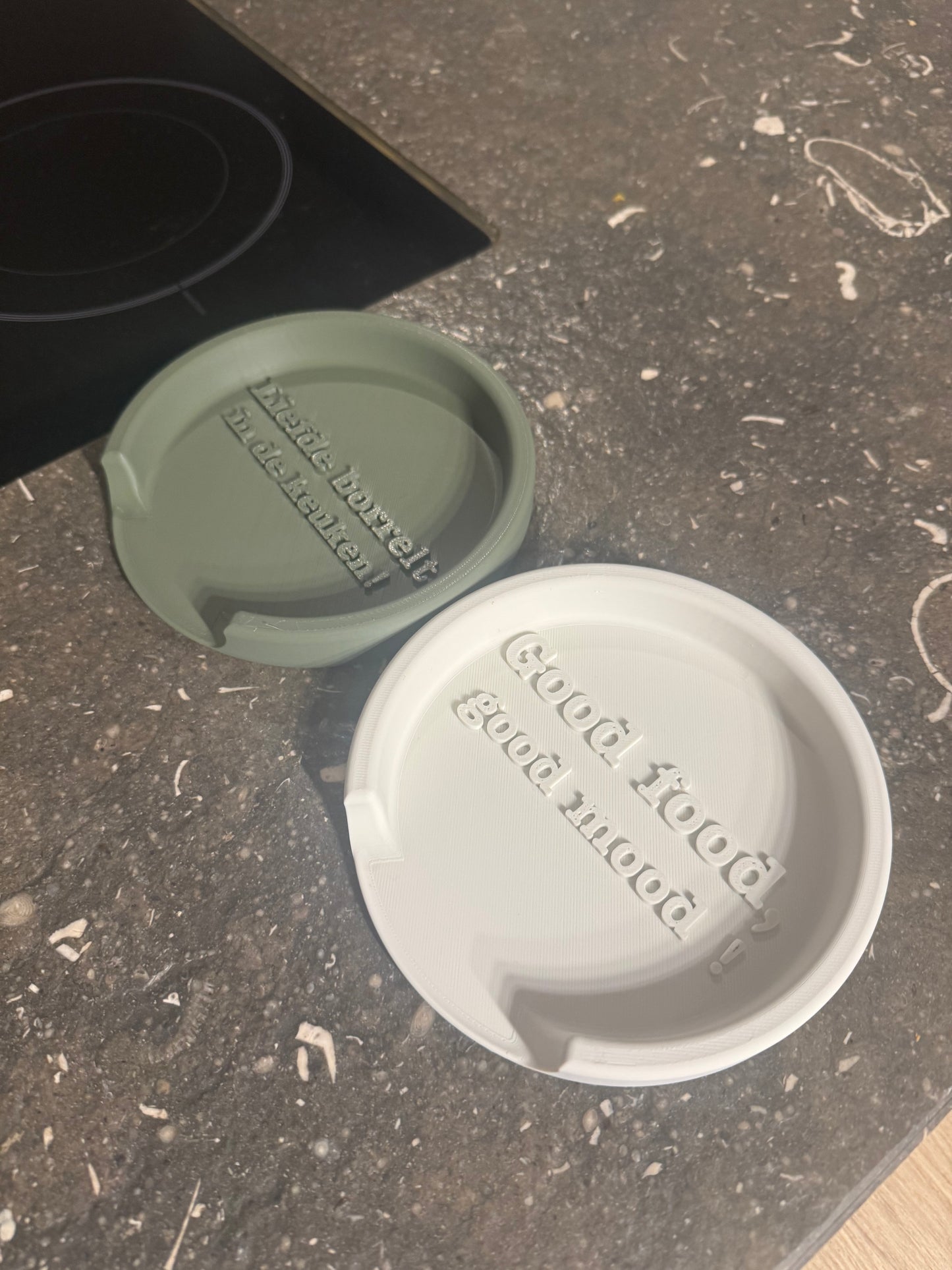 Spoon Holder (met tekst)