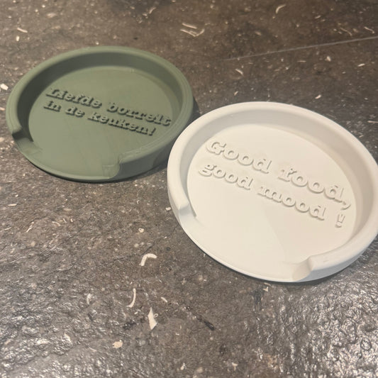 Spoon Holder (met tekst)