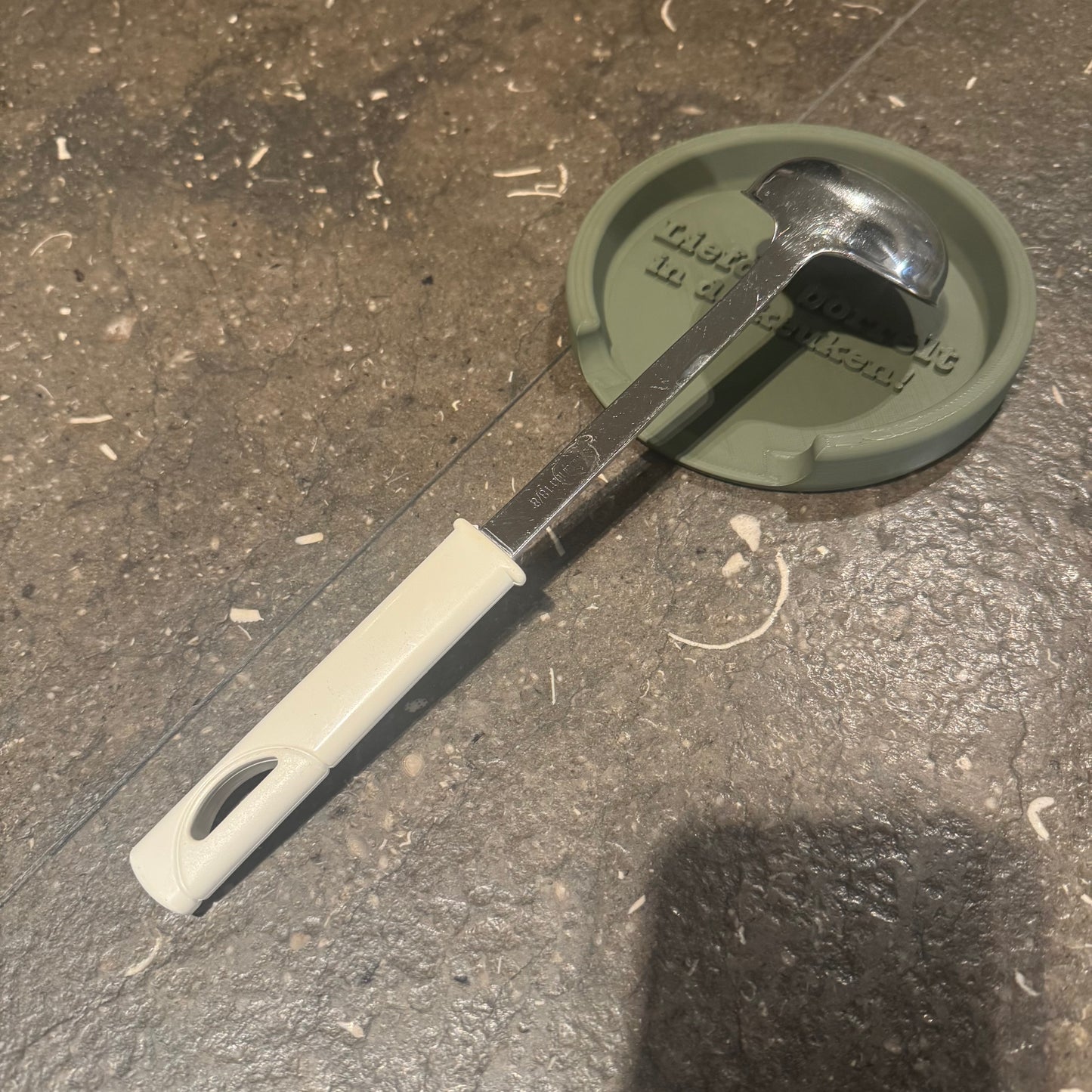 Spoon Holder (met tekst)
