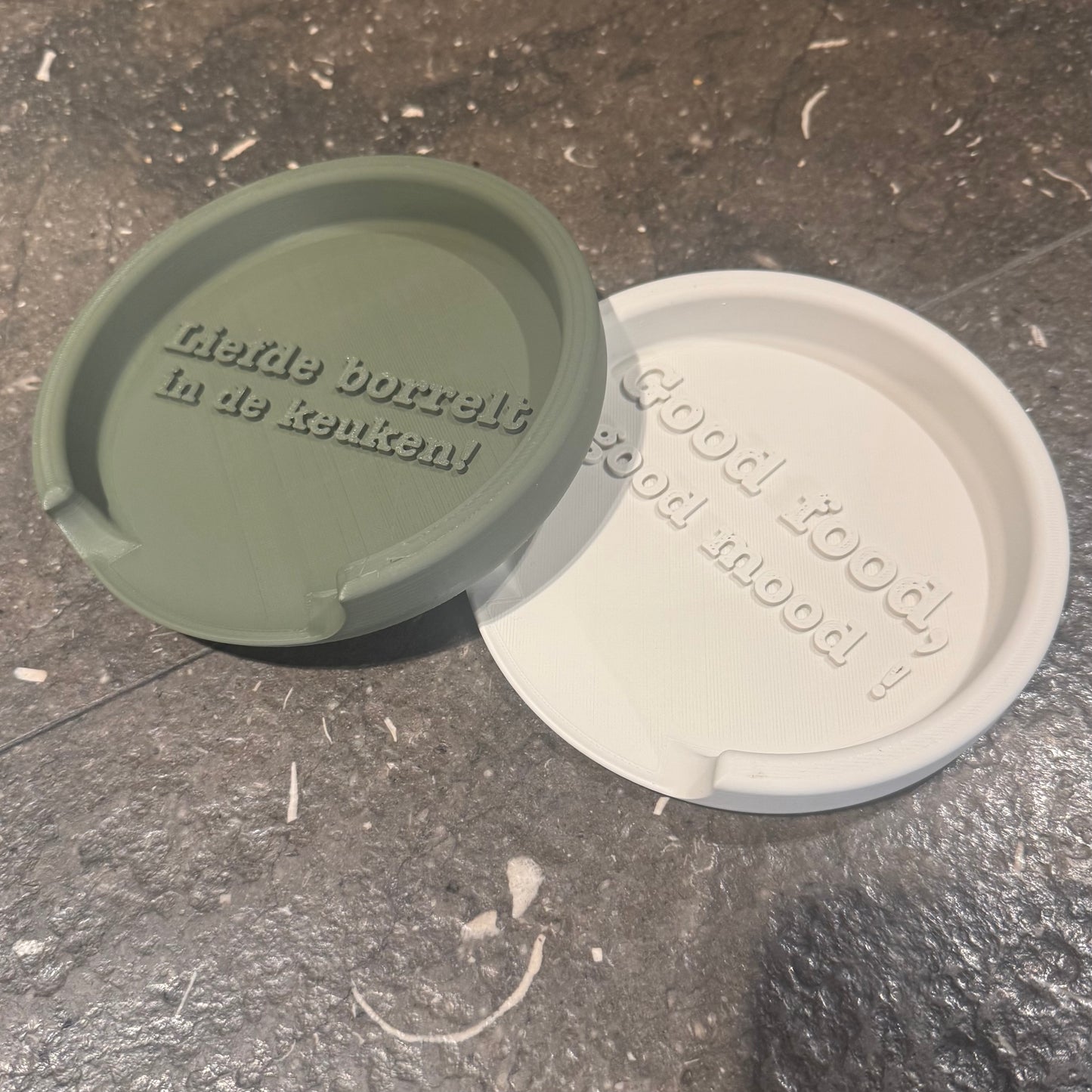 Spoon Holder (met tekst)