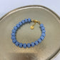 Armband: rondellen (blauw)