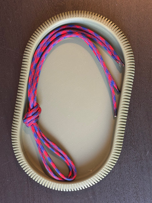 Paracord (2 stuks) -> rood/blauw