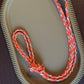 Paracord (2 stuks) -> oranje/wit/zwart