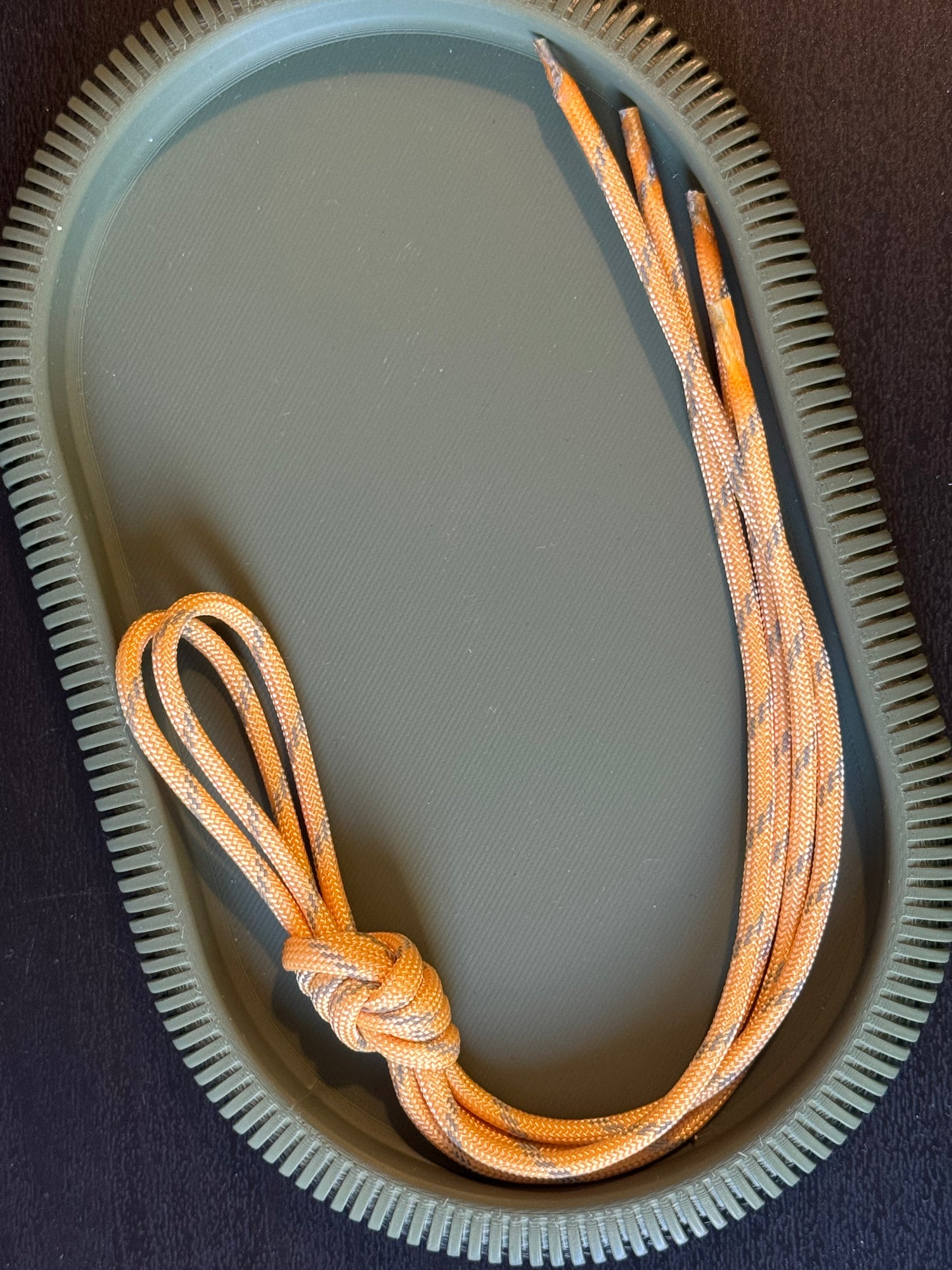 Paracord (2 stuks) -> oranje/geel