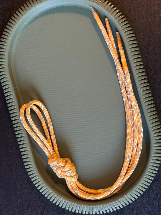 Paracord (2 stuks) -> oranje/geel