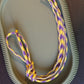 Paracord (2 stuks) -> paars/geel