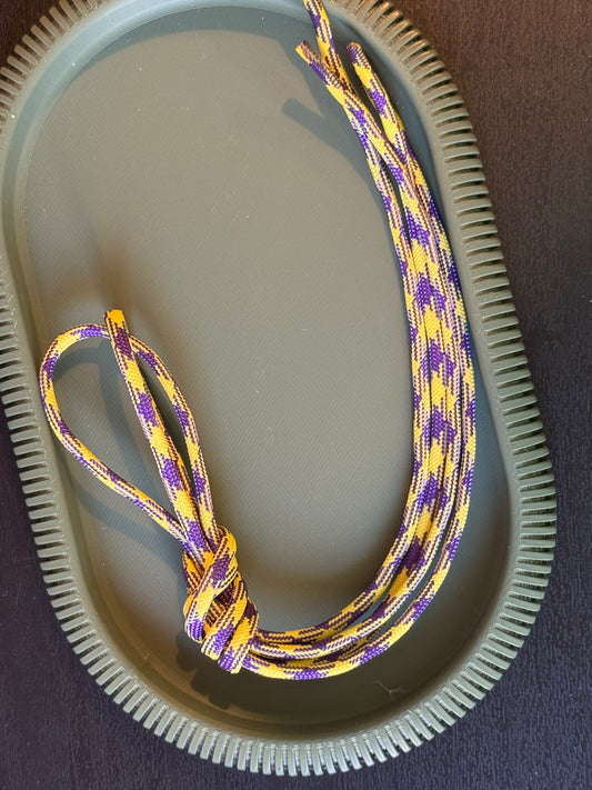 Paracord (2 stuks) -> paars/geel