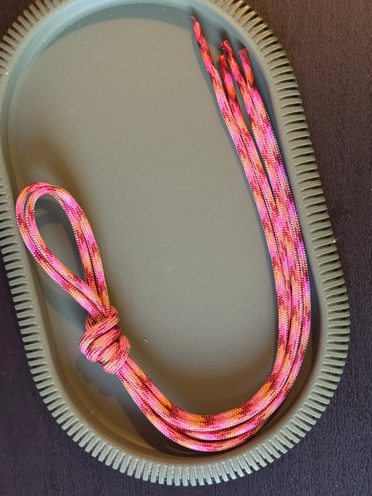 Paracord (2 stuks) -> rood/roze/oranje