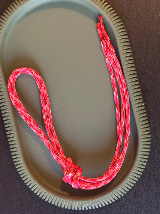 Paracord (2 stuks) -> rood/roze