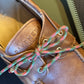 Paracord (2 stuks) -> rood/groen