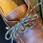 Paracord (2 stuks) -> groen/bordeaux