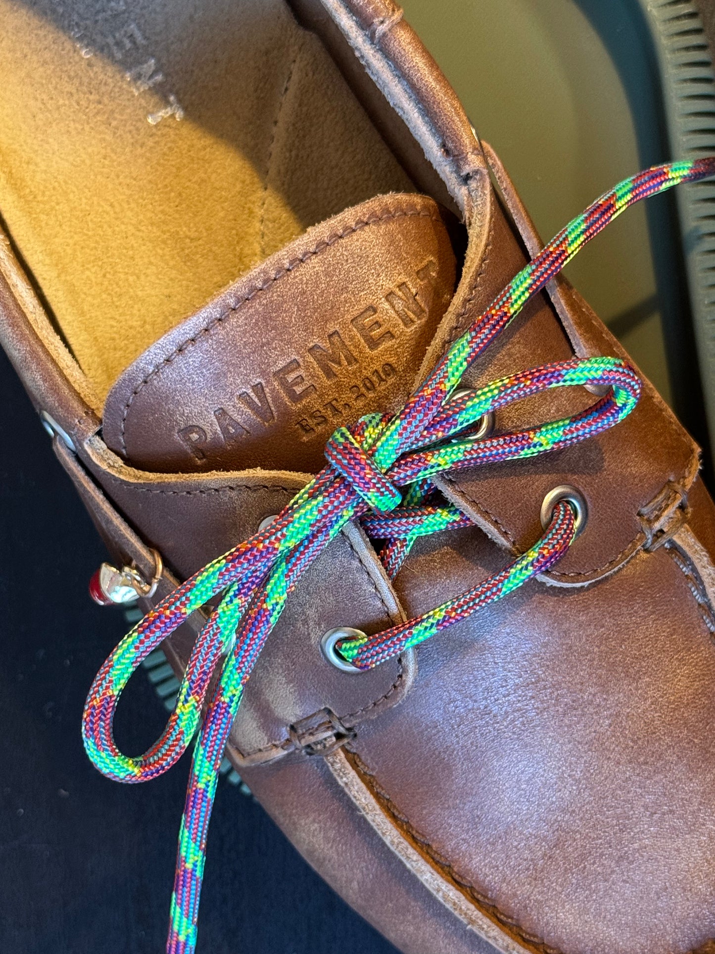 Paracord (2 stuks) -> groen/bordeaux