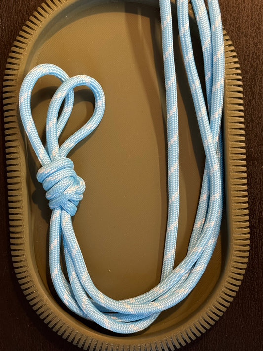 Paracord (2 stuks) -> streepjes blauw licht