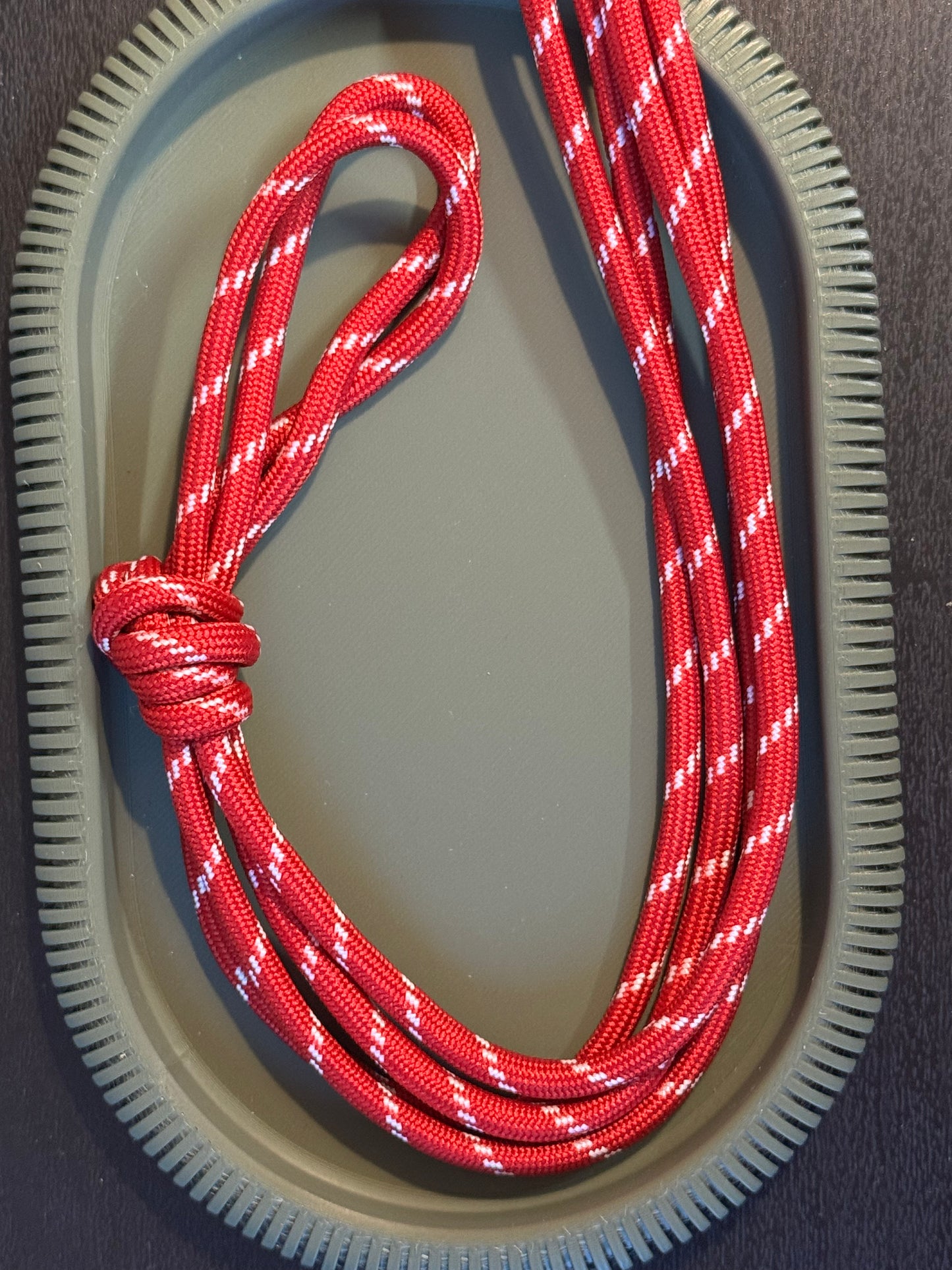 Paracord (2 stuks) -> streepjes bordeaux