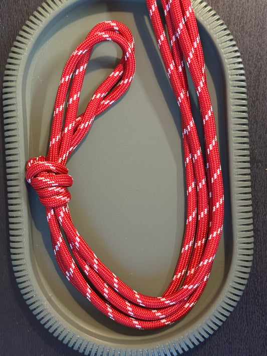 Paracord (2 stuks) -> streepjes bordeaux