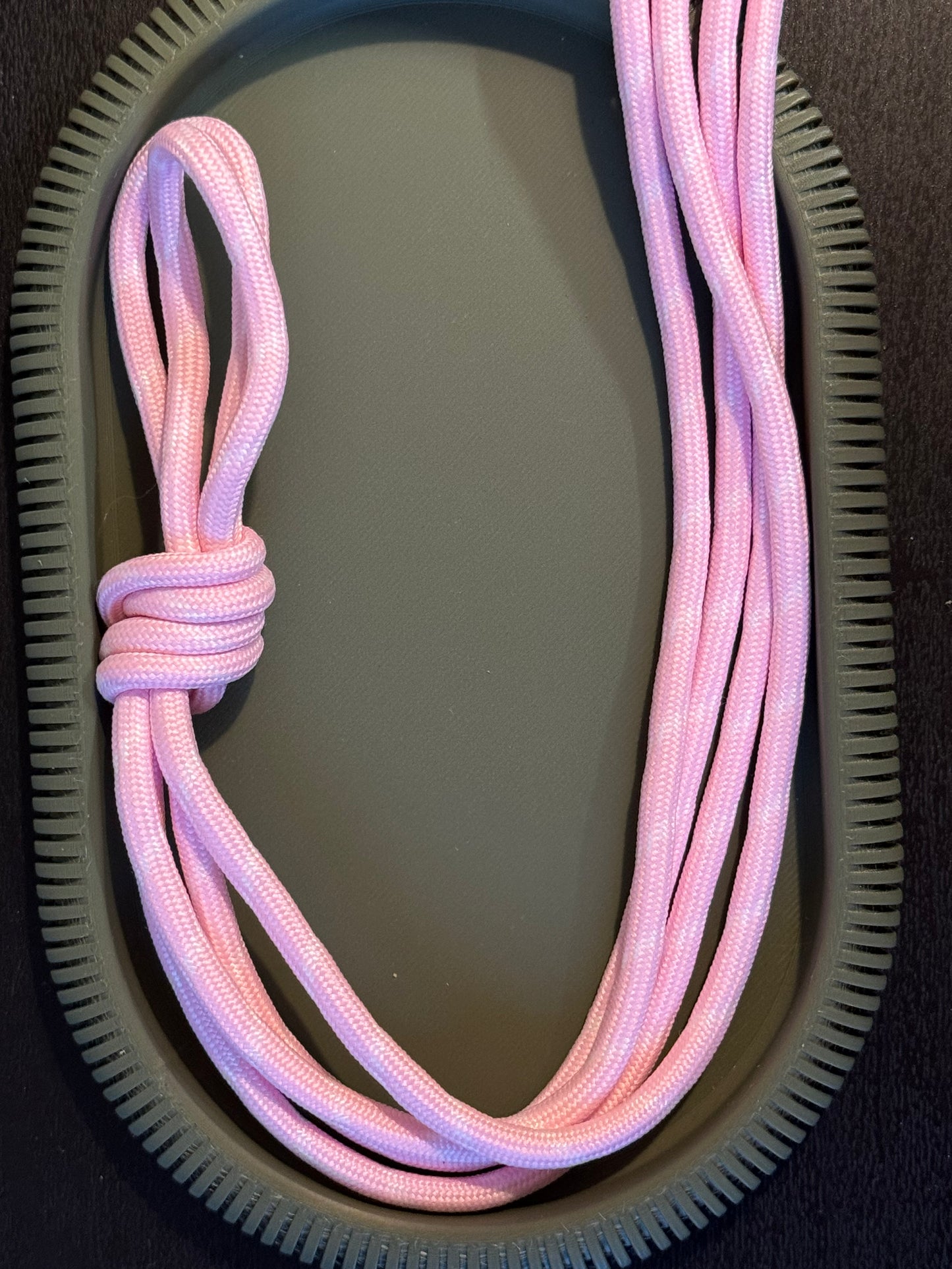 Paracord (2 stuks) -> streepjes roze (pastel)