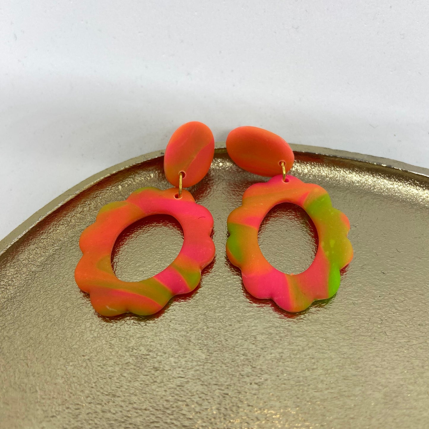 Oorbellen "Fluo-Mix 1"